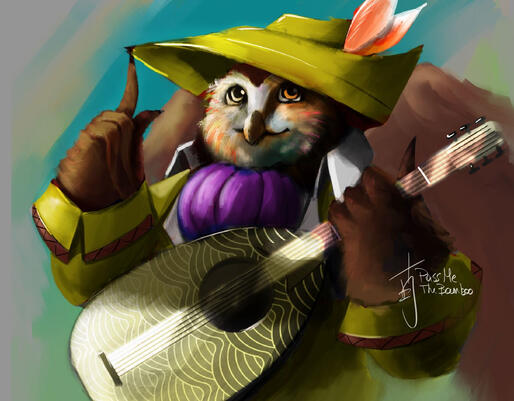 Sylas Broadwing - Owlin Bard